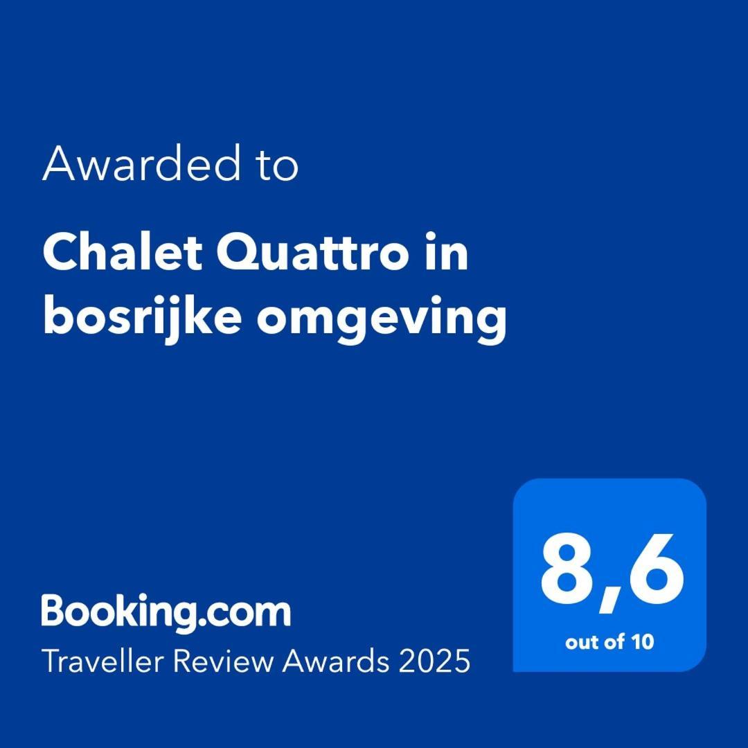 Chalet Quattro In Bosrijke Omgeving Anloo Zewnętrze zdjęcie